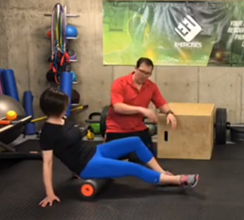 Glute Mid Roll- foam roller