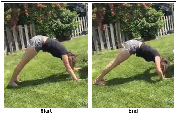 Arm Press in Downward Dog Position