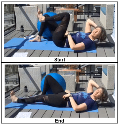 Single Knee to Chest- Healthy Pelvic Floor