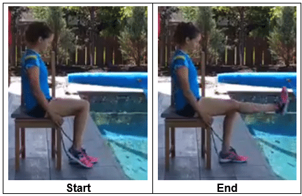 Leg Extension With Hold- Exercises to Ease Fibromyalgia