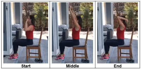 Shoulder Press to Tricep Extension- 