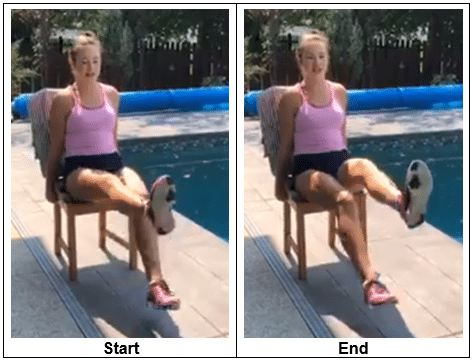 Flutter Kicks- Seated Core Strengthening Moves to Improve Balance