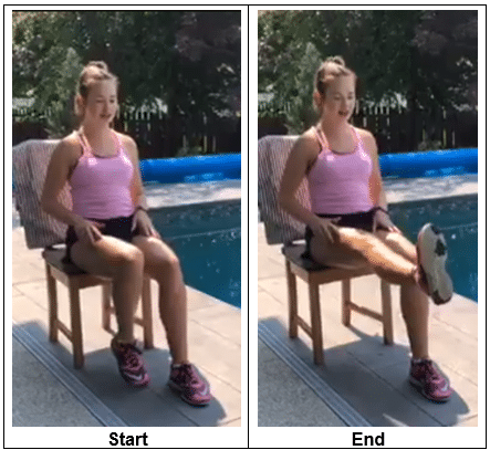 Leg Lifts- Seated Core Strengthening Moves to Improve Balance