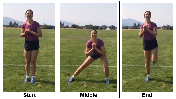 Side Lunge to Hamstring Curl