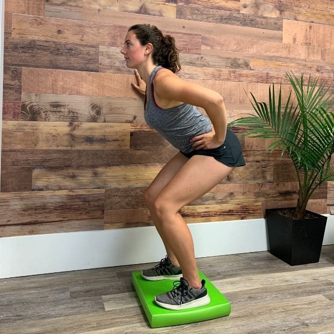 1 - Assisted Squat- Balance Exercises Avoid Falls