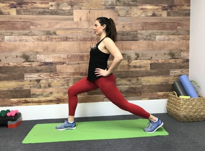 2a - Standing Hip Flexor Stretch