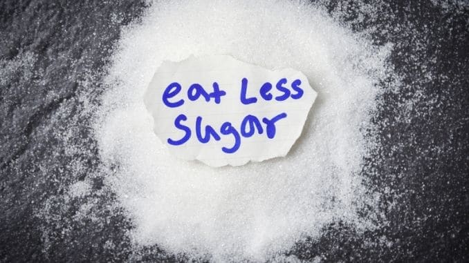 eat less sugar