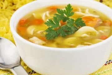 Homemade Chicken Noodle Soup