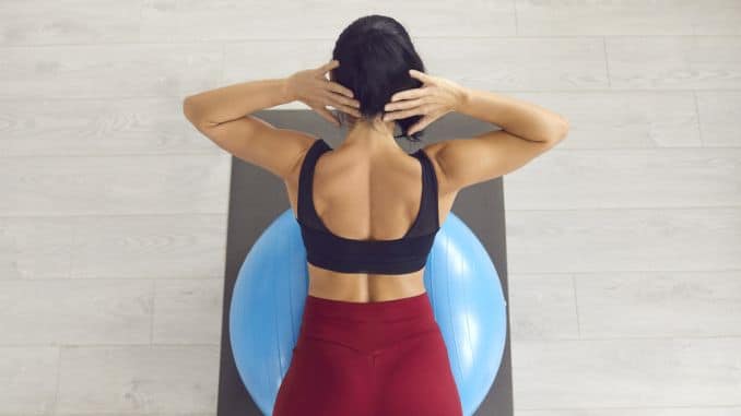 4 Key Stability Ball Back-Strengthening Exercises