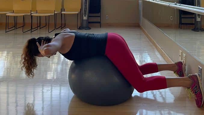 back strength- Stability Ball Exercises for Back Strength