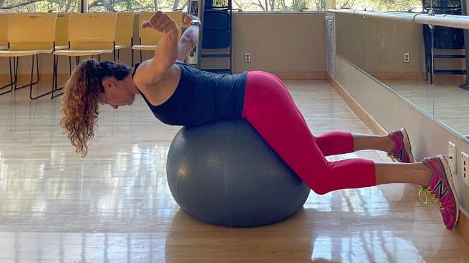 back strength- Stability Ball Exercises for Back Strength