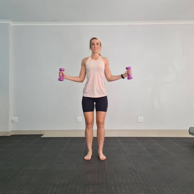 Shoulder External Rotation End