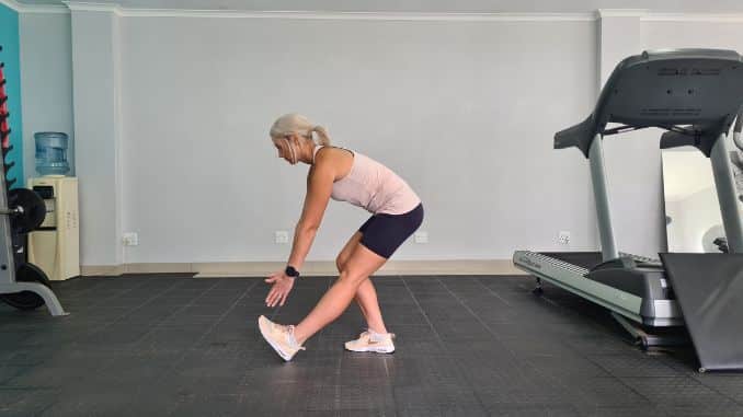 Bend Over Hamstring Stretch - Tight Hamstrings