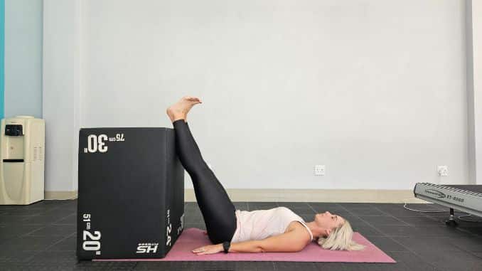 Wall Hamstring Stretch