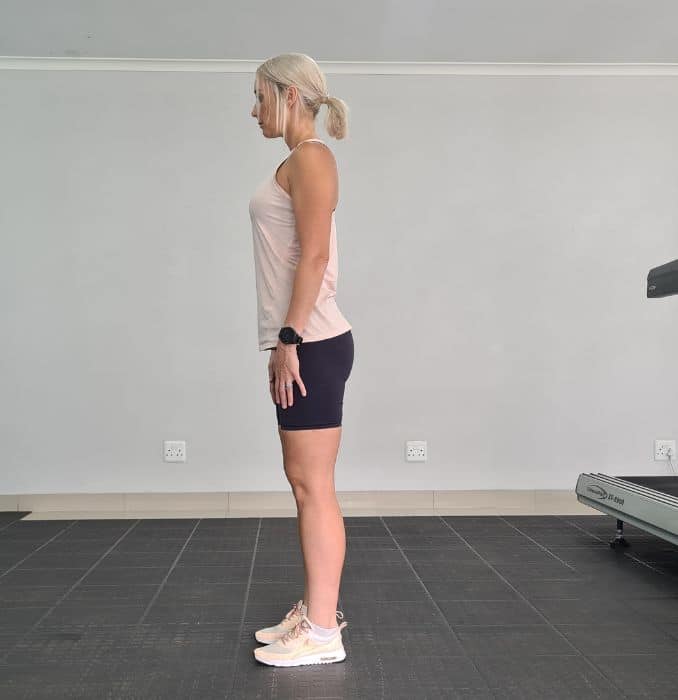 Standing Hamstring Stretch 1