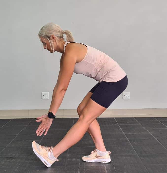 Standing Hamstring Stretch 2