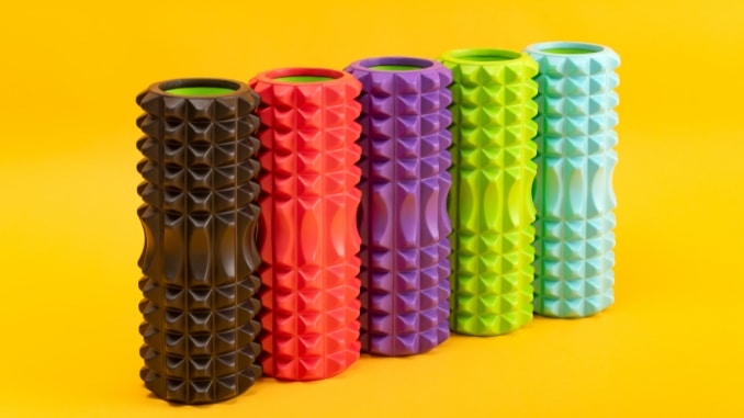 Bumpy or Textured Foam Roller