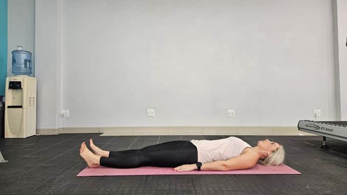 Corpse Pose - Holiday Wellness