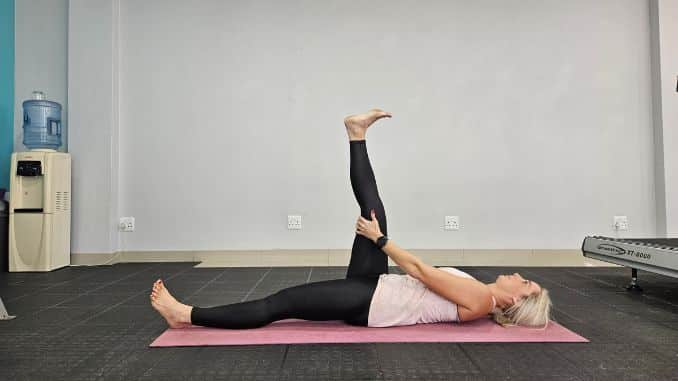 Hamstring stretch