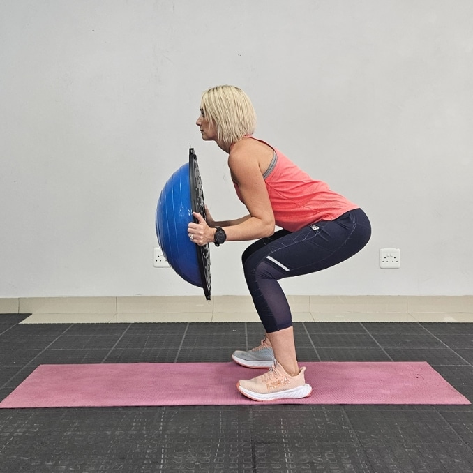 Squat with Overhead Press