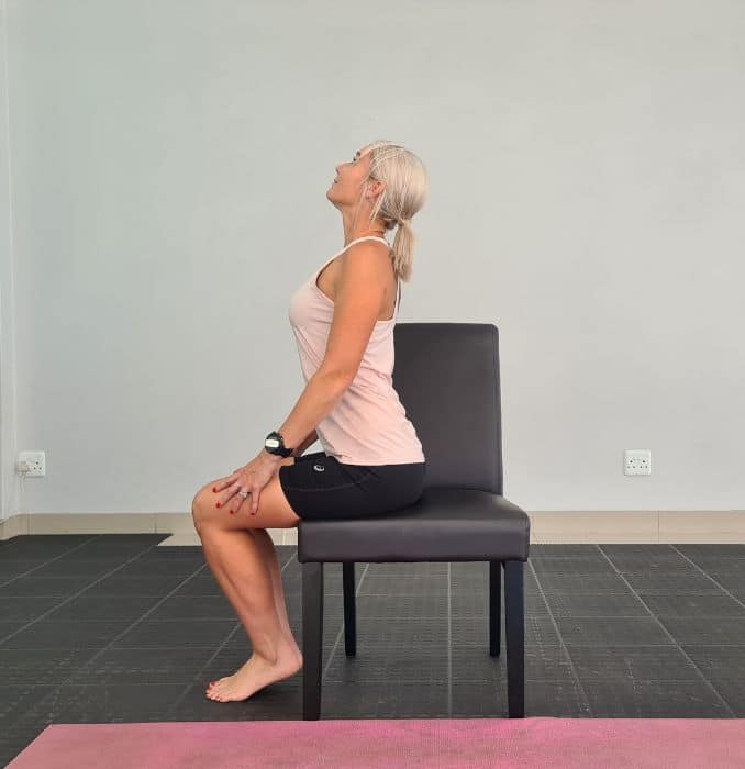 Cat-Cow - Chair Yoga for Back Pain