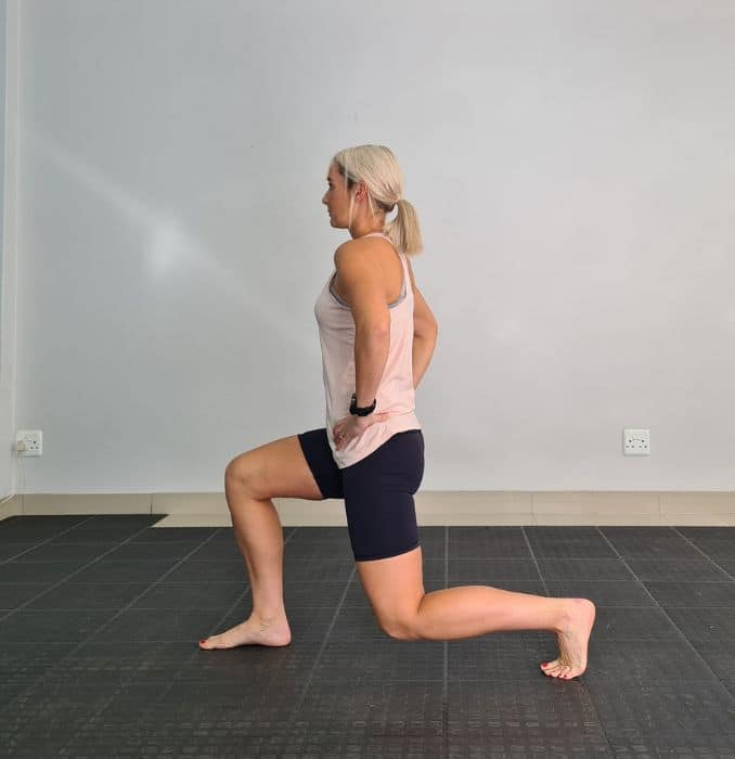 Kneeling Hip Flexor Stretch - Rectus Femoris Stretch