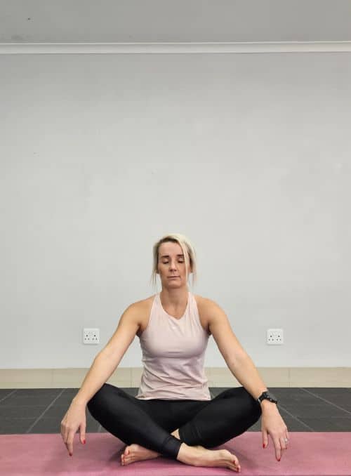 Seated Breaths- chair yoga for neck pain