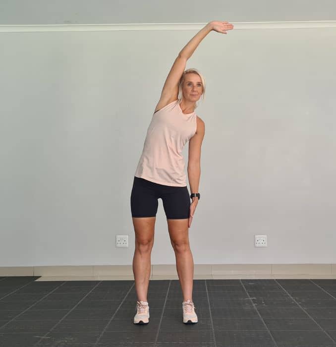 Overhead Reach 2- Core Stretches