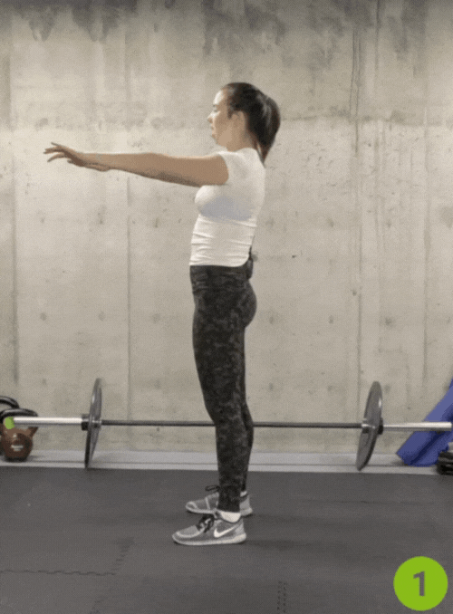 Squat Pulse to Calf Raise