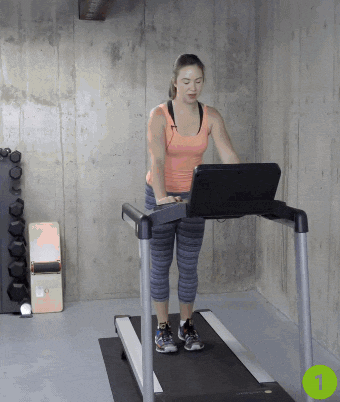 Treadmill Push-ups