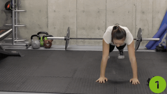 Plank Walk to Push-Up - Body Toning Exercises